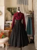 Chemise de chemisiers pour femmes Bowknot design original dames élégantes chemisier à manches longues à manches longues et à la jupe à la ligne d'automne