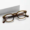 Zonnebrillen Optische bril voor mannen Dames Retro Designer TVR Lemtosh Fashion Oval Acetaat Veesglas Frames Europeaan en Amerikaanse stijl