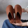Kapcia Kobiety Kolejne i wkładka Super Soft Uczucie komfortowe płaskie z wysokiej klasy ręcznie robione buty