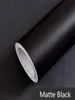 Papéis de parede Matte preto adesivo de contato de papel gaveta de casca de casca decoração removível Modern Wallpaper Papel Pared2956759