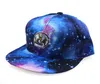 Nuit étoiles Sky Hat Game Men Baseball Cap et femmes Hiphop Street Dance Flat Edge Baseball Cap4921164