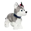 Elektronische Haustierschallsteuerung Roboter Hund Barking Ständer süße interaktive Spielzeughund Elektronisch Husky Childrens Toy 240424