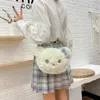 Schoudertassen cartoon parel kettingbeer tas Japans schattig messenger meisje dames lolita jk stijl zoete dame tas satchels