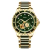 Zegarwatę Diella Jade Watch Automatyczne mechaniczne szkielet turbillon dla mężczyzn luksusowe zegarki na nadgarstki na nadgarstki wodoodporne