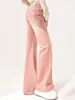 Frauen Jeans Adagirl Y2K Pink Star Frauen riss Low Taille Boot Cut Female koreanische Mode Amerikanerin Retro Jeanshose Slouchy Hosen Alt Alt