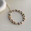 Tiger Tiger Eye Stone Lock Bone Chain