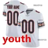 Maglia da calcio 18 Caleb Williams 15 Roma Odunze Jaquan Brisker Yannick Ngakoue Jack Sanborn Jaylon Johnson Dick Butkus Justin Fields DJ Moore Youth