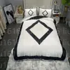 Créateurs de literie Ensembles de mode Pillow Tabby 2pcs Couettes Setveet Couvrette de lit Cover Lit confortable King Quilt Taille