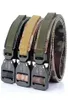 Fashion Men Tactical Cinks Nylon Belt Welon Duty Duty Duty Metal Fibbia Regolabile Cinture dell'esercito militare per uomini Rilascio rapido all'aperto J8205613