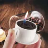 Großhandel Neuheit Mini Kaffeetasse Form Zinklegierung Zigarette leichter für Dekorationsgeschenk