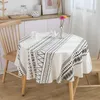 Couche de nouée à imprimé géométrique Boho Caxe à pousse