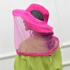 Berets unisex letni owad czapka kobiety mężczyźni twarz dekolt ochrona wiadra kapelusz na zewnątrz dżungla rybołów