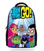 14Inch Cartoon populaire Teen Titans Go Imprimer sac à dos École de garçons sac à dos tous les petits enfants sac à dos KidSmochila Y1905303821853