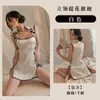 Lässige Kleider Retro -Stil Unterwäsche Sexy Pyjamas Split Qipao Uniform Kleid elegante Aushöhlung Aushöhle aus der Pfanne Schnalle Stehkragen 688 KCBC