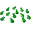 Estatuetas decorativas 5/10pcs resina mini sapos miniaturas minúsculas minúsculas de fadas ornamentos micro paisagem decoração de artesanato diy