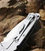 Högkvalitativ solid flipper fällkniv 5CR13MOV utomhus camping Tunga fällbara knivar Skärverktyg
