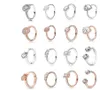 Cluster ringen hoogwaardige 925 zilveren rosé goud liefdesknoop charme, sprookjesachtige licht, hartvormige ring, originele sieraden voor dames9169381