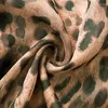 Camicette da donna eleganti camicie e per le donne camicetta leopardata a manica lunga a maniche lunghe.
