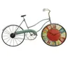 Väggklockor American Retro Bicycle Nostalgic Coffee Shop Creative Home Decoration Clock Bar Shabby Chic Modern Design 3DBG224969579
