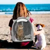 Hundeträger 2024 Rucksack Frontpack Haustier kleiner mittlerer Katze Welpe transportieren Beutel Rucksack schnell