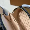 LOULS VUTT Designer Bag Tote Bag Women Crossbody Bags Fashion BOITE CHAPEAU mini Round Purse Luxurys Handbags Brown Flower Wallet M6827 Foce