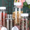 Storage Bottles 100Pcs Refillable 15Ml Plastic PET Clear Empty Seal Container With Screw Cap Easy To Use