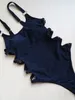 Frauen Badebekleidung S - xl sexy schwarz hohl ausschneiden volle rücken Frauen ein Stück Badeanzug weiblicher Badeanzug Schwimmkleidung Lady V649b