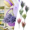 Flores decorativas de 12 piezas de ancho de ancho buena mano Feelting plantas artificiales para los amantes Decoración del hogar Rosa realista