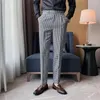 Erkekler Takım Şırban Kişiselleştirilmiş Kemer Tasarım Takım Pantolon Erkekler Rahat İş Elbise Düğün Damat Ofis Pantolon Sosyal Sokak Giysesi