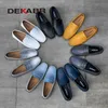 Dekabr Loafers Shoes Men Fashion Shoes Spring Comfy Mens Flats Moccasins Классические оригинальные кожаные мужчины повседневная обувь 240430