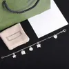 Nowy projektant Charm Branslet Sain S925 Silver Splated Star Prezent Butterfly Bracelets Top Chains Mase Jewelry Zaopatrzenie w biżuterię