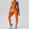 Pantaloni da donna a due pezzi estate senza soluzione di continuità set di yoga outfit da donna sportivo reggiseno a vita alta gambo abito da gambo sexy running fitness