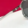 Lunettes de soleil Fashion Vintage pliant Clip Men de haute qualité UV400 Femmes de tendance faite à la main