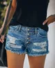 Jeans womens fashion women streetwear zipper denim high waist jean shorts per