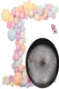 Herramienta de modelado de globos de látex de bricolaje cadena de globo de plástico 5 m Tapa de la perilla del balón Decoración de la boda de la perilla del cumpleaños 4598078