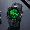 Orologi da polso Skmei Fashion Outdoor Sport Watch Multifunction Watch Clock ChrO 5bar Waterproof Digital Digital