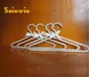 Sainwin 10pcslot 30cm20cm Children Pearl Baby Hangers For Kids Plastic Cloth Hanger Child Clothes Rack 2011117530214