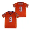 Bobby Boucher #9 The Waterboy Adam Sandler Movie Mud Dogs Bourbon Bowl Football Jersey 240430