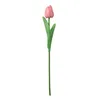 Decoratieve bloemen 33 cm TULIP Artificial Bouquet Pe Foam nepbloem voor huwelijksceremonie Decoratie Home Room Garden Decor K5T2