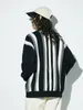 Pulls pour hommes Cardigan Hommes Spring All-Match Style coréen Harajuku Casual confortable Knitwear Advanced College Chic Streetwear Striped