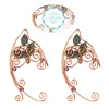 Boucles d'oreilles Clip d'oreille elfe sur les oreilles de fée accessoires pour femmes elaves pour les bijoux non perçants