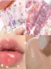 Роскошная дизайн губ губ губ Balmmer Tranmer Transparent Pearlescent White Base Увлажняет 4 мл шарика Makeup3160170