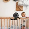 Baby poussette ventilateur 360 Ventilateur de poussette de chariot de rotation 5 vitesses à la batterie Fabricant électrique Rechargeable Fan à main bébé 240423