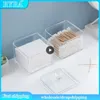 Aufbewahrungsboxen Desktop -Box PS Kunststoff transparentes Material sauber und ordentlich Home Drop resistent haltbarer Staub mit Abdeckung