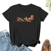 Kobiety Polos Polos Epona T-shirt T-shirt Summer Top Hippie Ubrania Western T dla kobiet