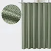 Einfache wasserdichte und schimmelfeste Polyester Duschvorhang Badezimmer Punch-freier Duschvorhang 240423