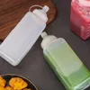 Bottiglie di stoccaggio 800/1000 ml Condimenti Sveltù salsa di bottiglia cucina Forniture con polvere di plastica a prova di plastica