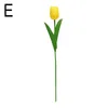 Decoratieve bloemen 33 cm TULIP Artificial Bouquet Pe Foam nepbloem voor huwelijksceremonie Decoratie Home Room Garden Decor K5T2