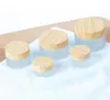 10 pezzi barattoli rotondi vasi di plastica contenitori cosmetici impostati con coperchio per creme liquide per trucco fai da te utensile per campione labbro giubbotto 293d8281193