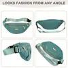 Sacs de taille Fanny Packs for Women Men Belt Sac Fashion Lightweight Crossbody Bum Running Randing Travel Workout